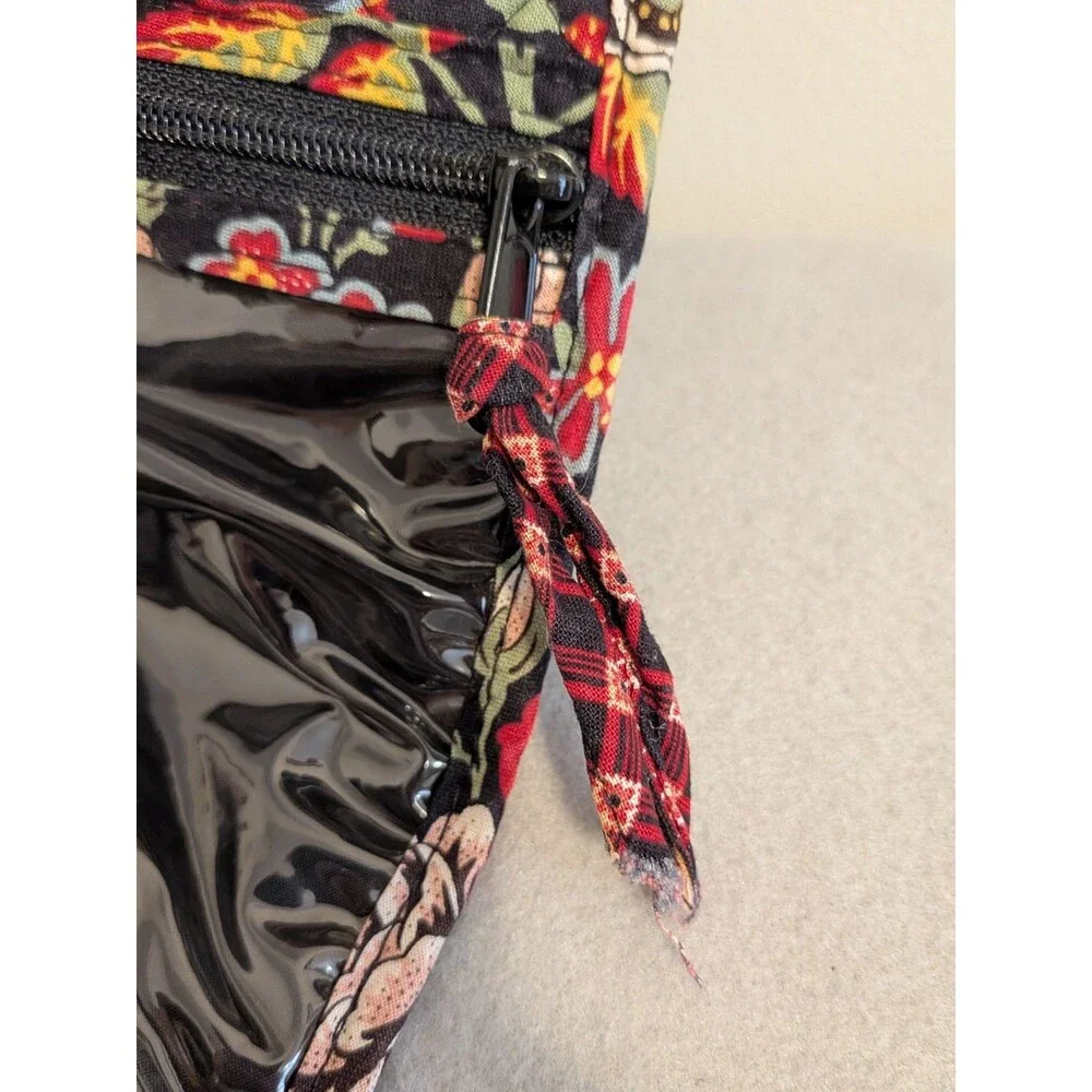 Vtg Vera Bradley Anastasia Hanging Travel Cosmetic Organizer Bag Very Good